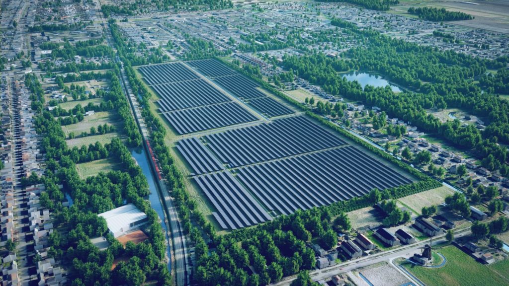 zonnepark Molenwaard - overzicht